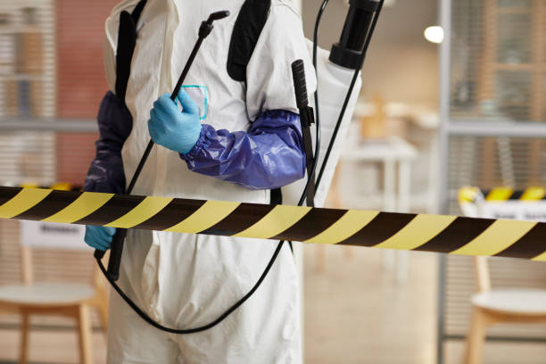 Professional Sewage Cleanup technician working in Dunlap, IN
